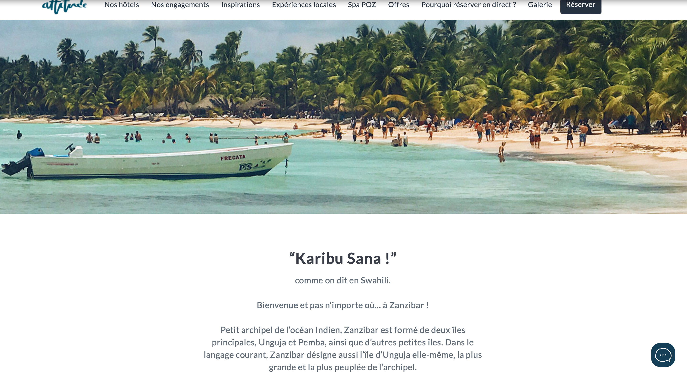 Partir à Zanzibar